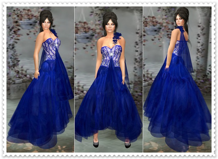 Evening Dress Kiara Blue