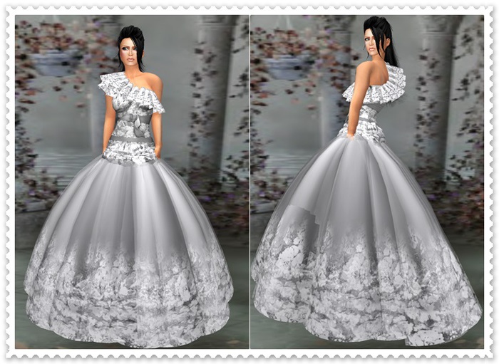 Evening Cocktail Dress Dustina Grey