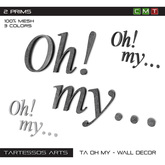 ::TA Oh My - Wall Decor - Copy