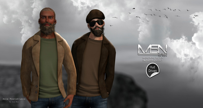 [MSN Design] Neron Nubuck Blazer Jacket [DEMO]