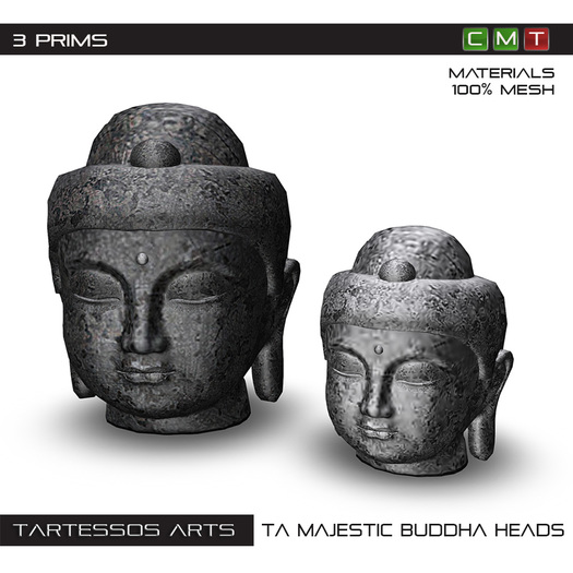 ::TA Majestic Buddha Heads - Copy