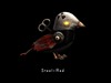 Bird steel red