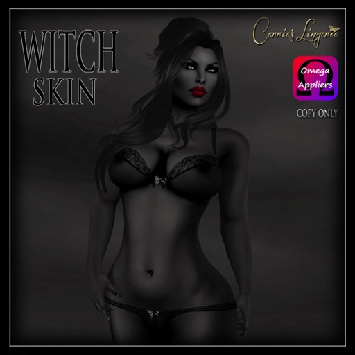 CB~WITCH SKIN BLACK