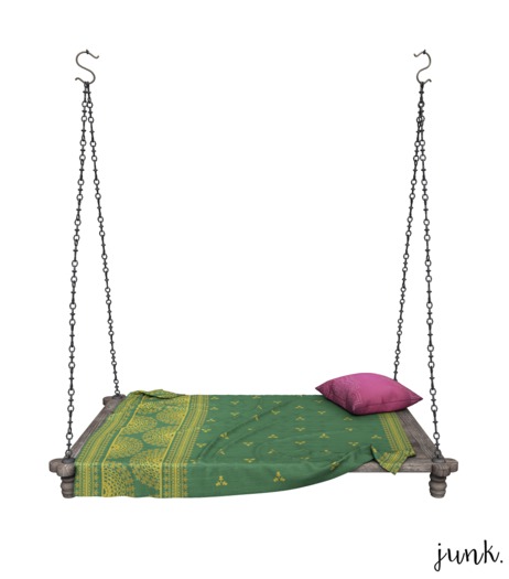 junk. gila hanging lounger. pg.