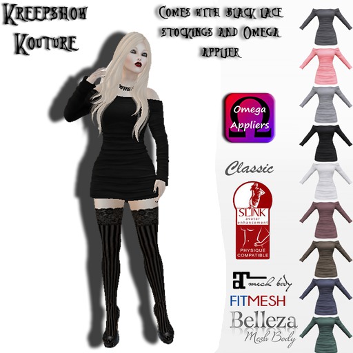 .:KK:. Off Shoulder Dress (Add Me)