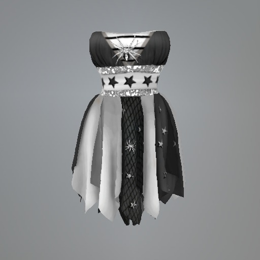 Smoke Spider Magic Mesh Dress box