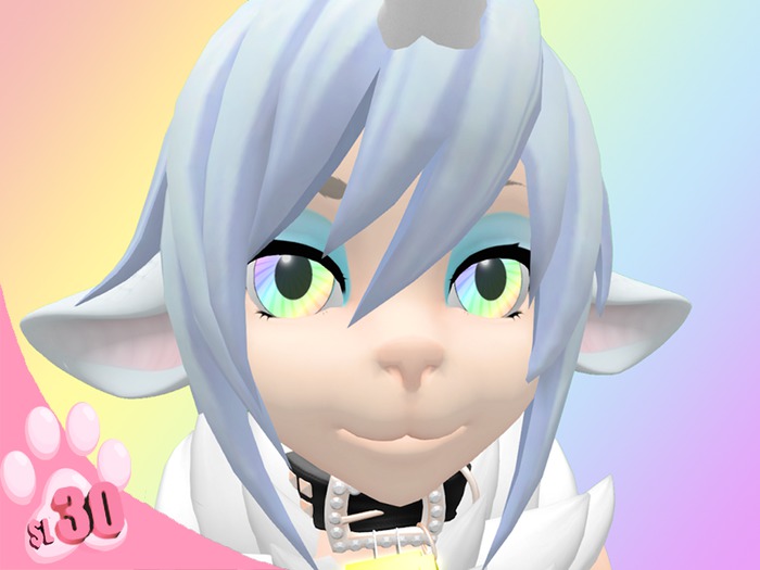 ~{PawPads}~ Rainbow Swirly Eyes