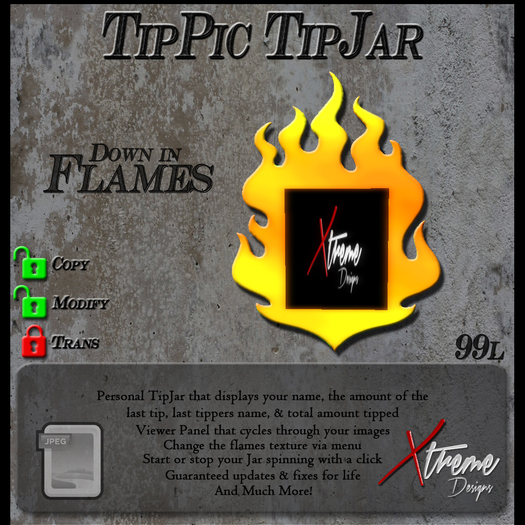 Down In Flames TipPic TipJar