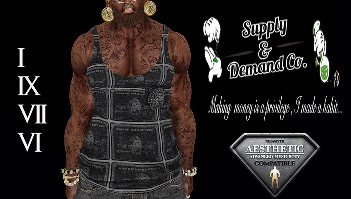 Supply & Demand Co. "BLACC CARD STATUS"
