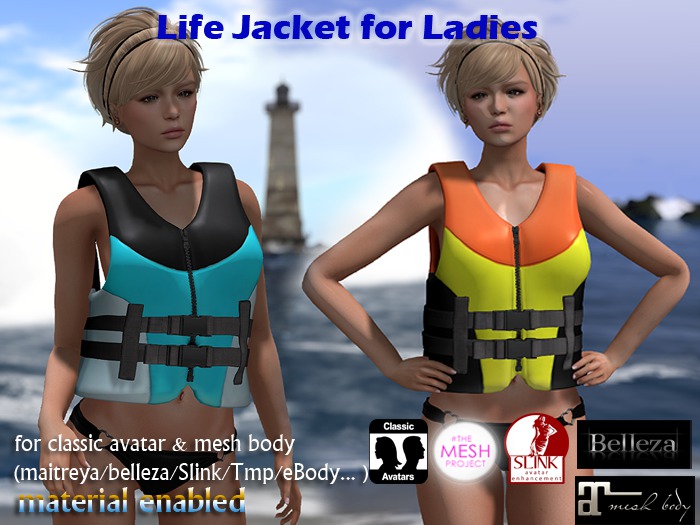 [demo] Life jacket (for Ladies)