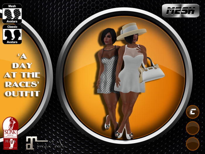 ZK! 'Day at the Races' Outfit - White
