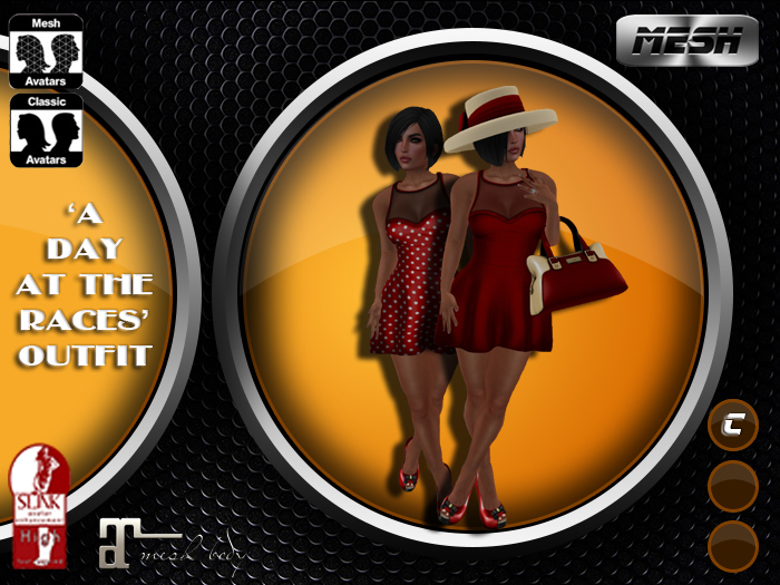 DEMO ZK! Buckled Micro Dress & Slink High Shoes