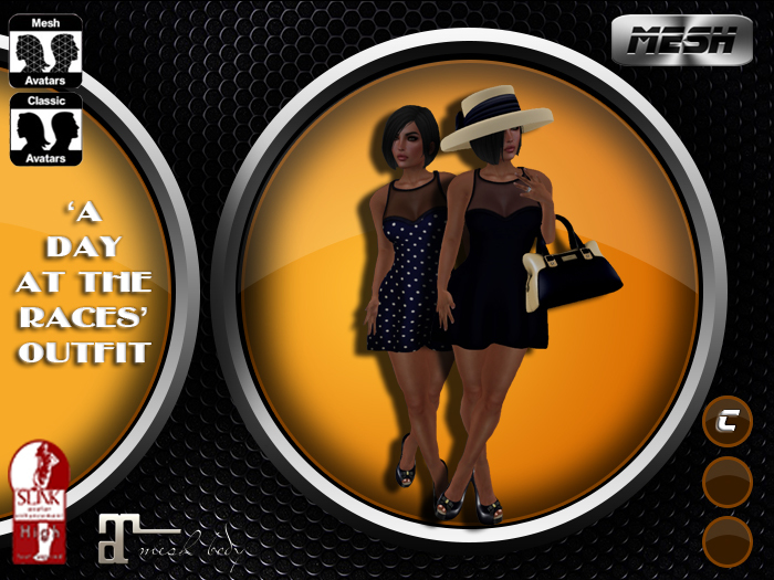 DEMO ZK! Buckled Micro Dress & Slink High Shoes