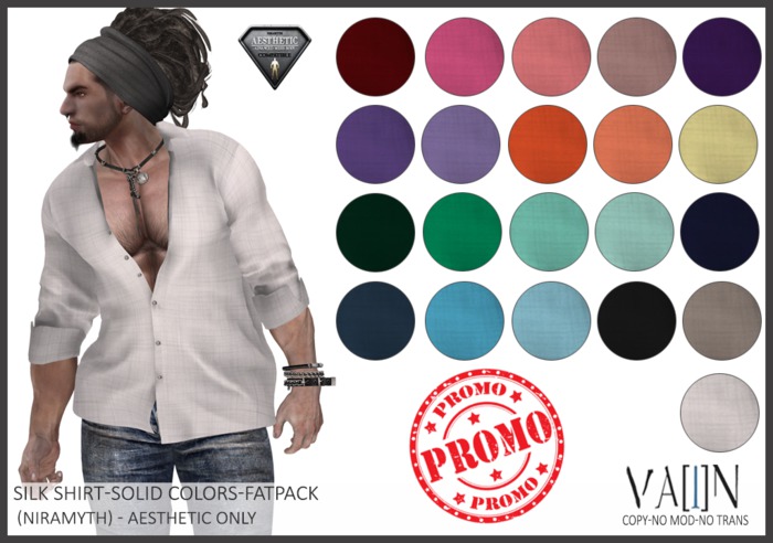 -Va[i]N- Printed Silk Shirt - DEMO