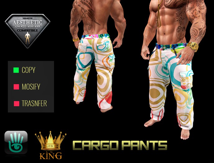[KING #003] Cargo Pants Color