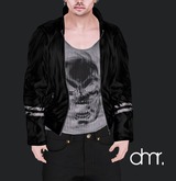 [DR] jacket Leather Skull  MTO ::Mesh::