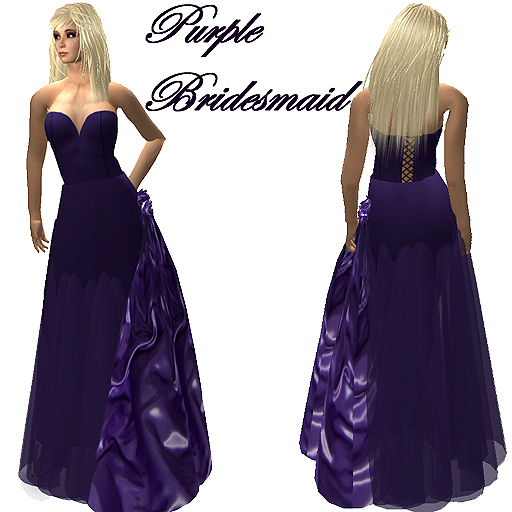 Purple Bridesmaid
