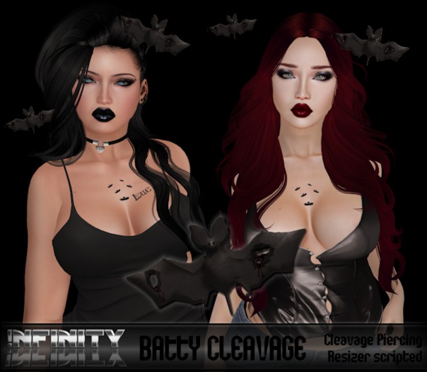 !NFINITY Batty Cleavage Piercing BOX