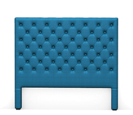 The Loft - Tufted Headboard Blue