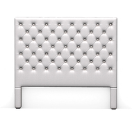 The Loft - Tufted Headboard White