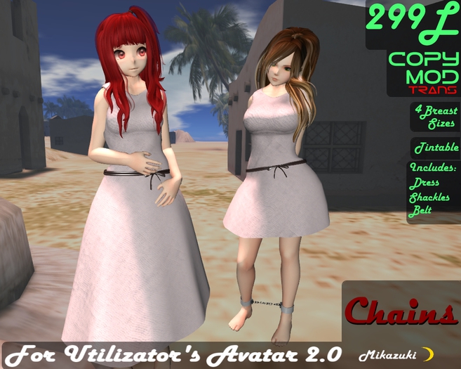 [Mika] Chains Complete Outfit