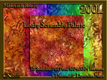Leafy Scramble Fabric Seamless Textures Materials Ready Full Perms 1024x1024