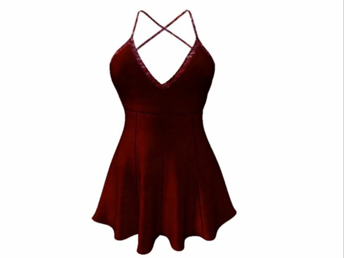 Sophie Dress Red Sparkles