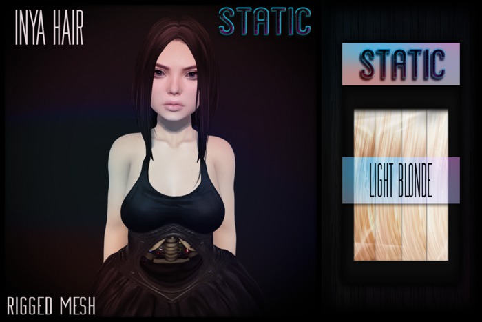 Static. Inya Hair (Light Blonde)