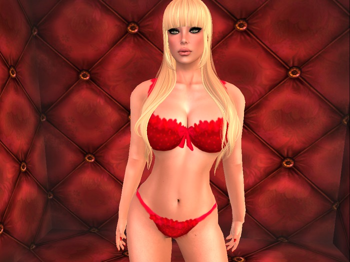 YardSale - Red lingerie