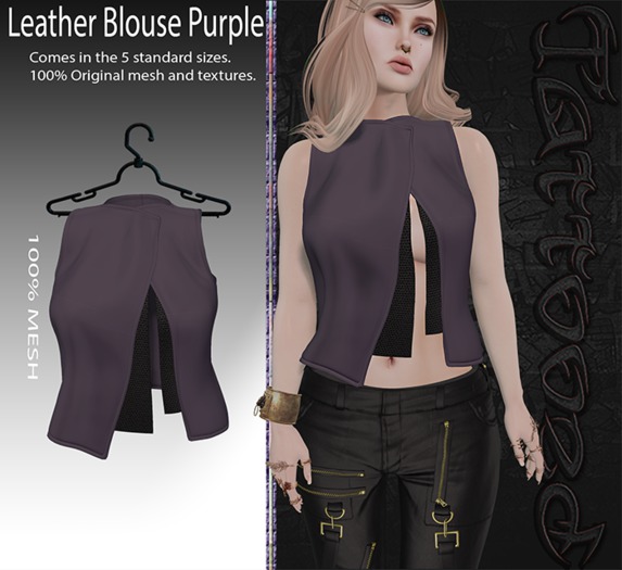 Leather Blouse ( DEMO)