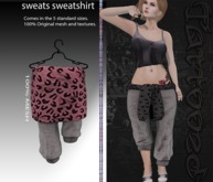 sweats sweatshirt animal print