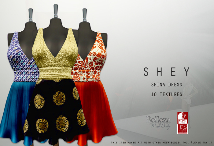 SHEY - Shina Dress (10 Textures)