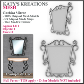 *KK* MESH Elle Display Units 1 & 2 Vendor