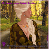 ~LP~ Harvest Moon Jewelry Set BOXED Gold