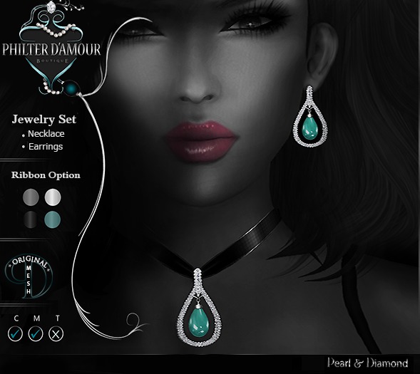 - PD - Pearl & Diamond :Set: - ^ Pack^