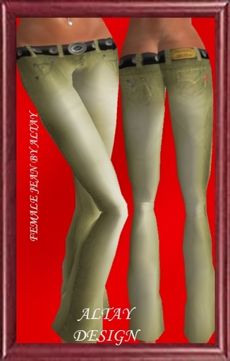 ALTAY FEMALE JEAN GREEN