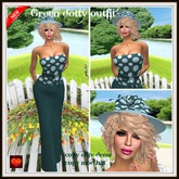 GREEN DOTTY OUTFIT