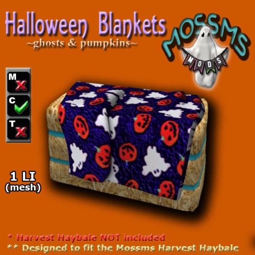 ADMM Halloween Blanket  Dots