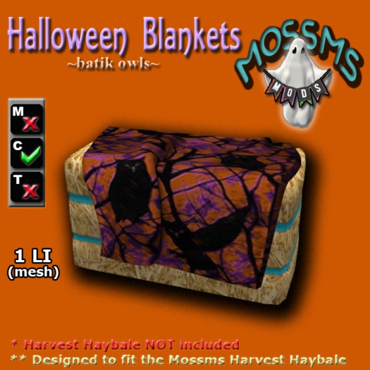 ADMM Halloween Blanket  Dots