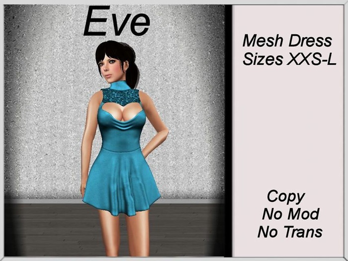 Eve Dress Blue