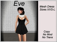 Eve Dress Black&White