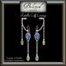 Belovedjewelryradellacuffearrings8platinumalexandriteemeraldperidot