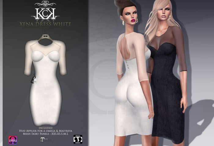 :::KC::: Xena Dress White