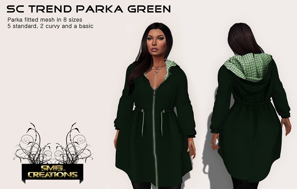 :. SC Trend Parka Green