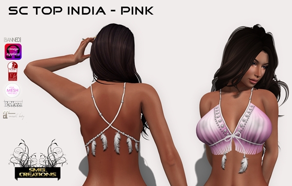 ::. SC Top India - Pink