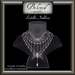 Belovedjewelryradellanecklace3chokernecklacedrapebibpewterpinkspinelamethystdiamond
