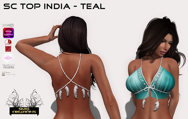 ::. SC Top India - Teal