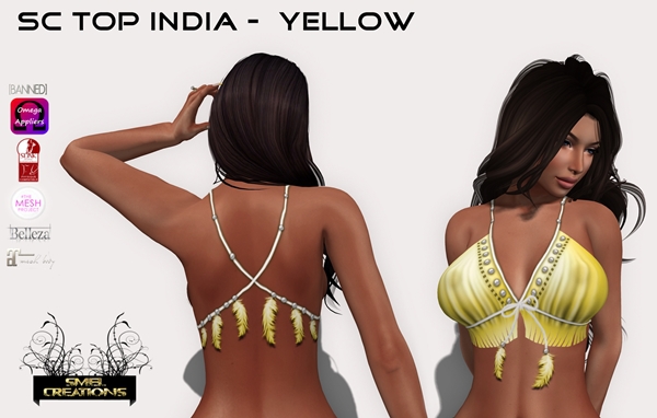 ::. SC Top India - Yellow 