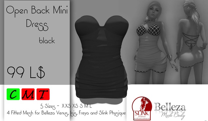 *Endless* Open Back Mini dots orange