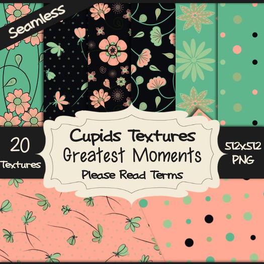 *Cupids Textures * 20 CHARMING
